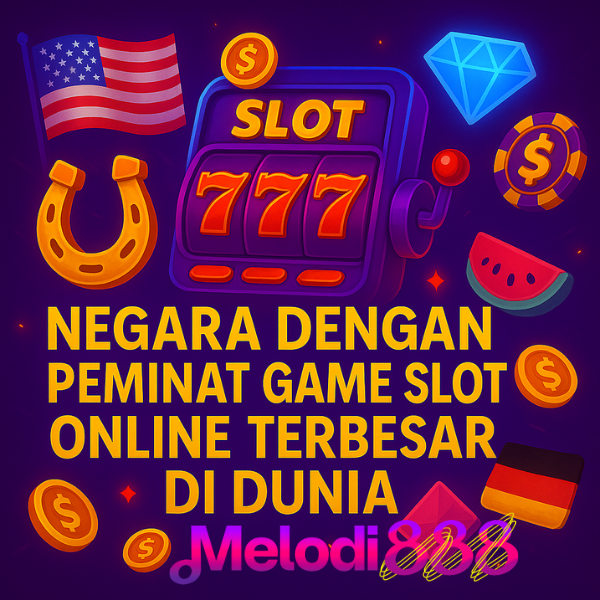 Negara dengan Peminat Game Slot Online Terbesar di Dunia