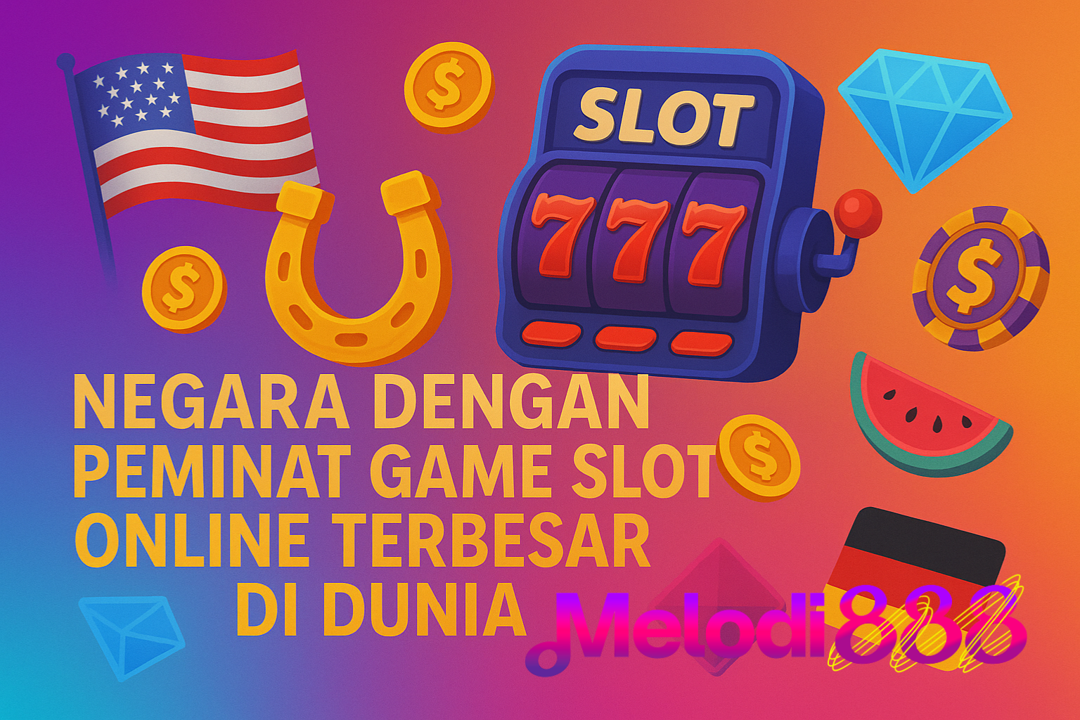 Negara dengan Peminat Game Slot Online Terbesar di Dunia